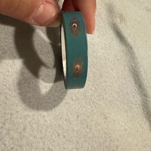 Gold Peacock Feather Simply Gilded Washi Tape